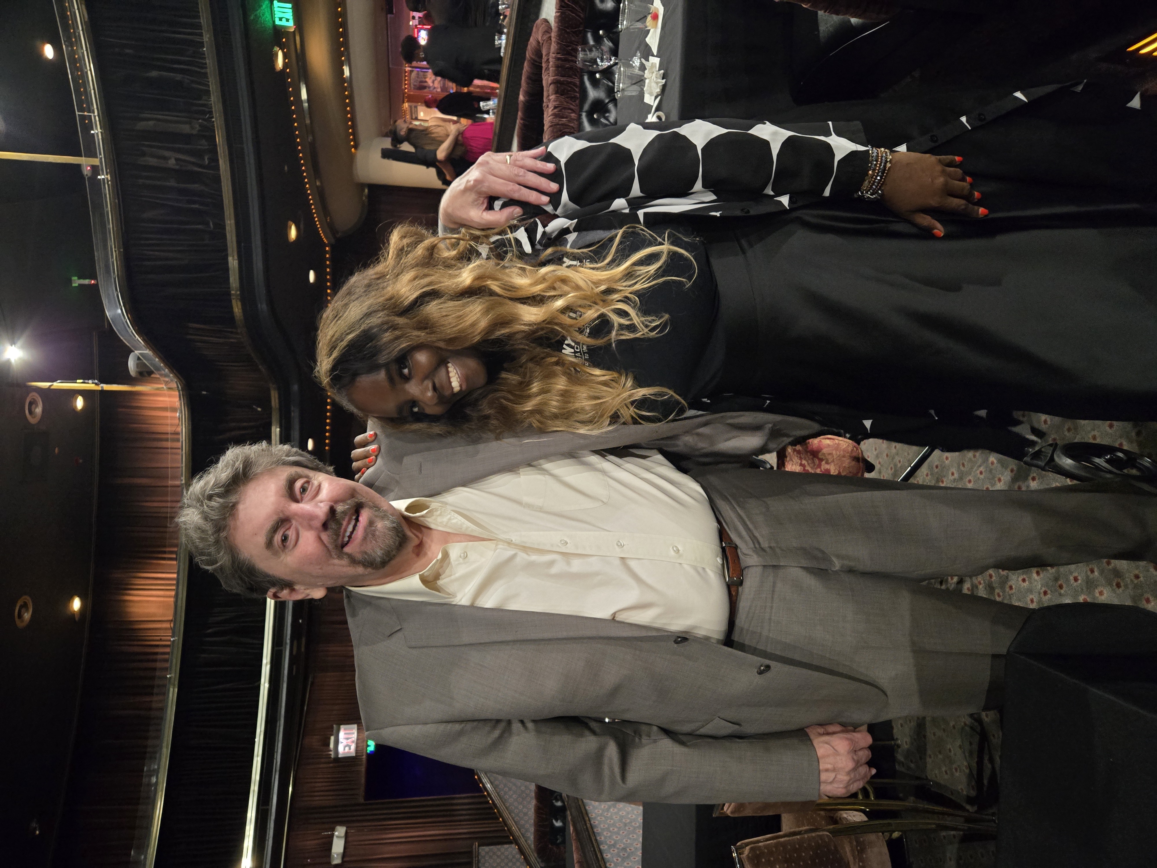 Donnita Hathaway and Chuck Reider