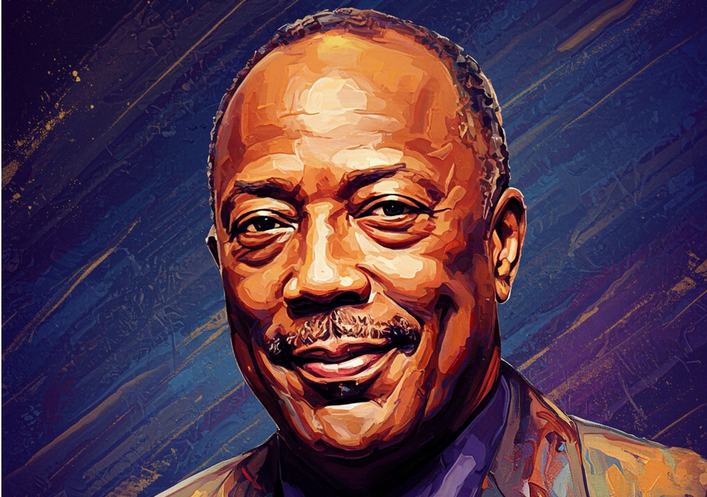 Quincy Jones AI Painting