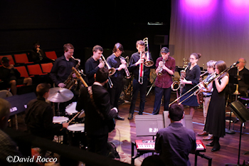 Participants of the RJO's Jazz in the Schools program, February 2020.