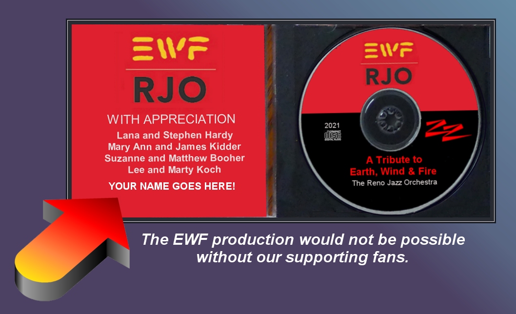 Add Your Name to the Earth, Wind & Fire Recording Project